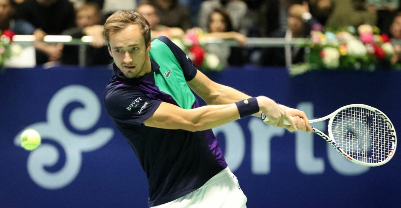 Daniil Medvedev at the 2022 Astana Open