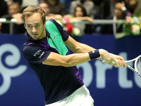 Daniil Medvedev at the 2022 Astana Open