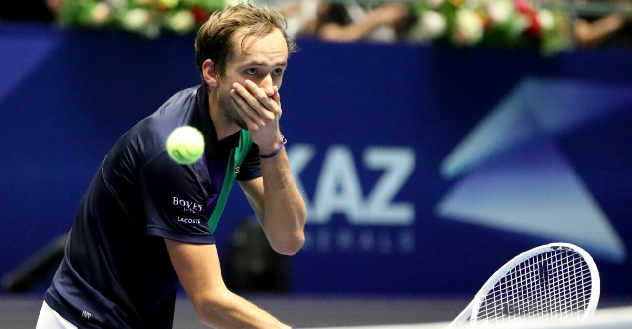 Daniil Medvedev at the 2022 Astana Open