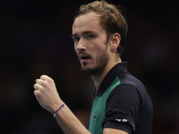 Daniil Medvedev at the 2022 Vienna Open