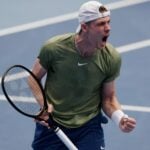 Denis Shapovalov at the 2022 Vienna Open