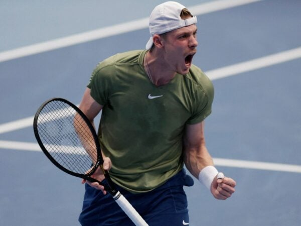 Denis Shapovalov at the 2022 Vienna Open