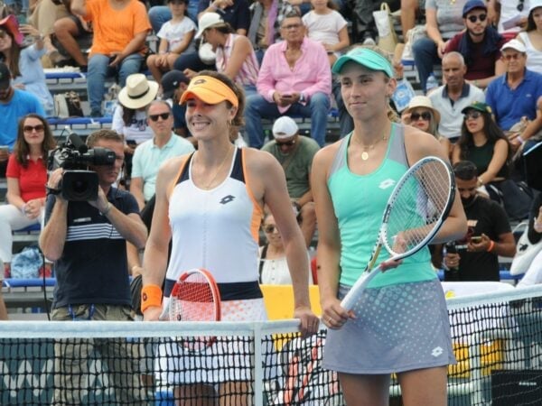 Alize Cornet and Elise Mertens, Monastir 2022