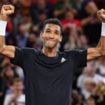 Felix Auger-Aliassime at the Florence Open