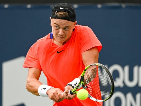 Holger Rune at the ATP National Bank Open in Montreal