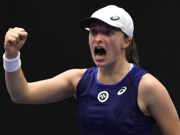 Iga Swiatek at the 2022 Ostrava Open
