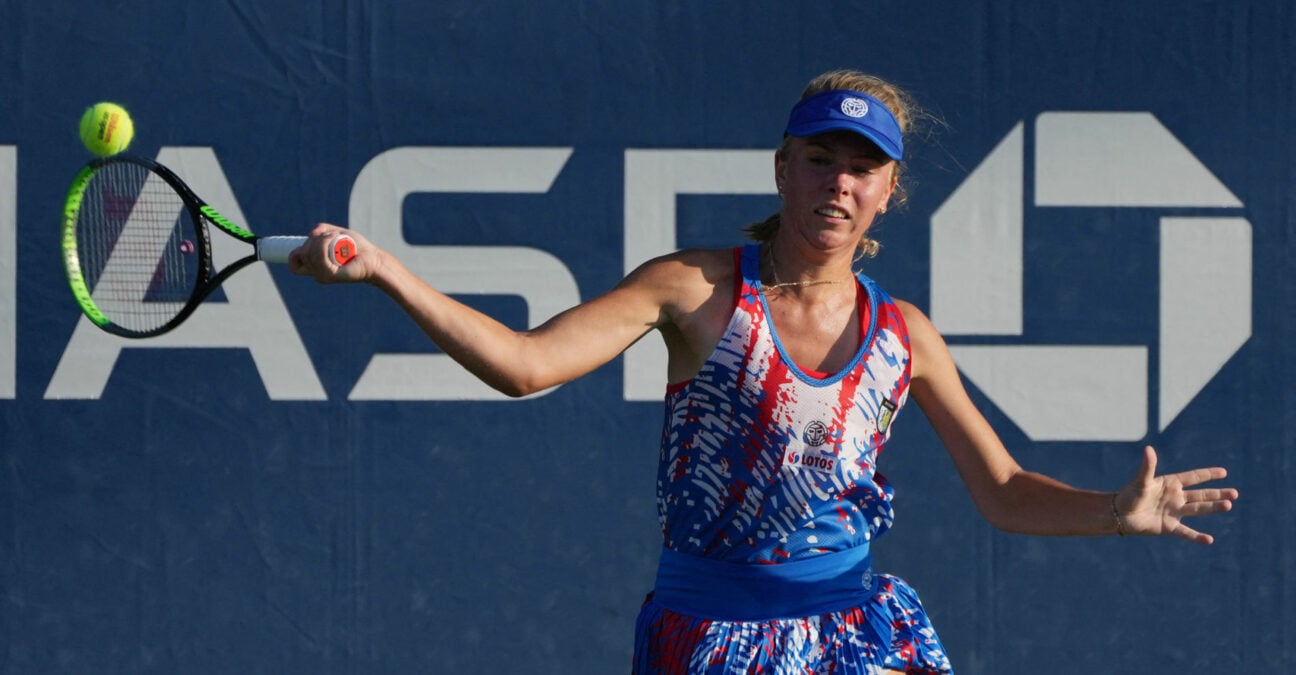 Magdalena Frech at the 2022 US Open