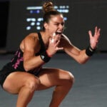 Maria Sakkari at the 2022 WTA Guadalajara Open