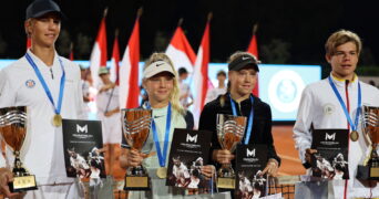 Nicolas Budkov Kjaer, Ksenia Efremova, Alena Kovackova and Diego Dedura-Palomero
