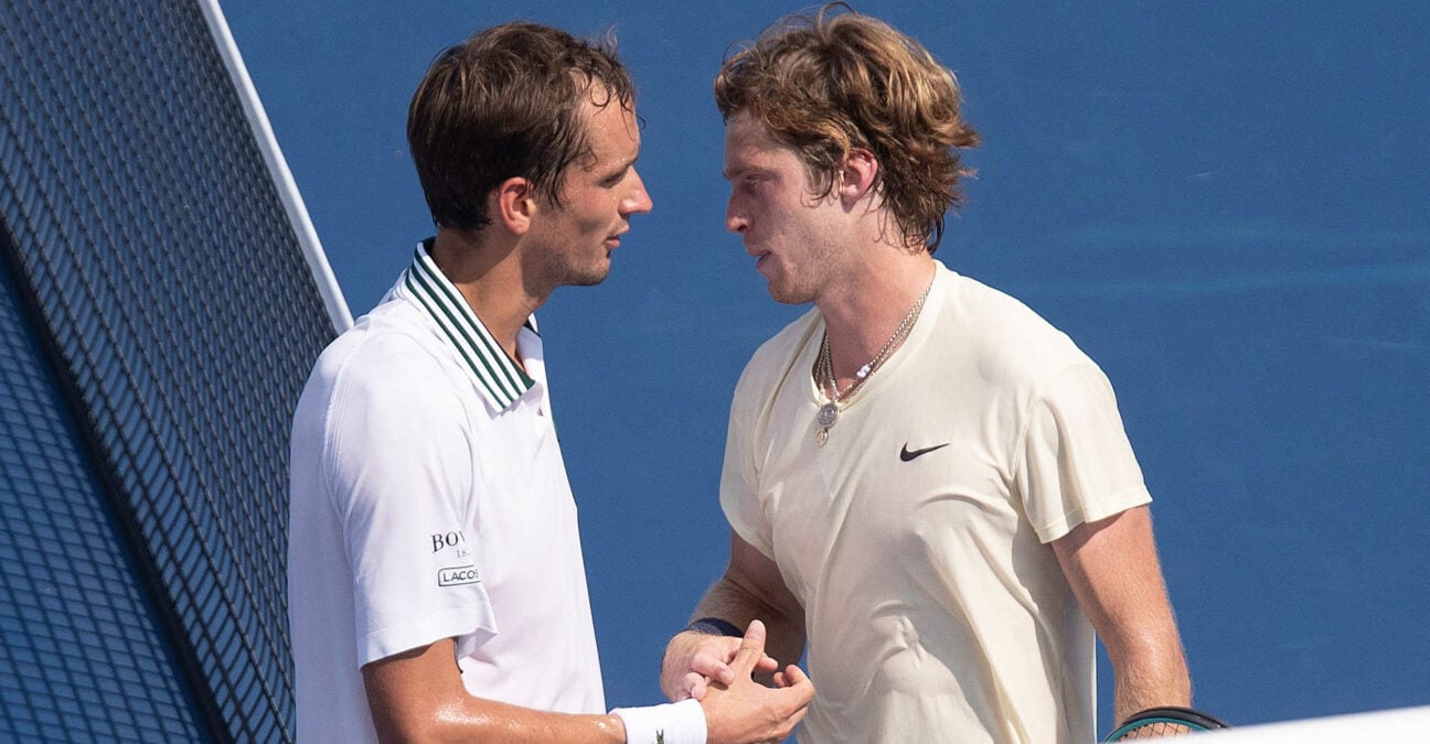 Daniil Medvedev, Andrey Rublev, 2021