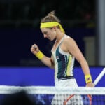 Nadia Podoroska at the 2022 WTA Chennai Open