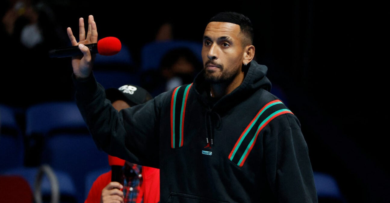 Nick Kyrgios at the 2022 Japan Open in Tokyo