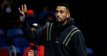 Nick Kyrgios at the 2022 Japan Open in Tokyo