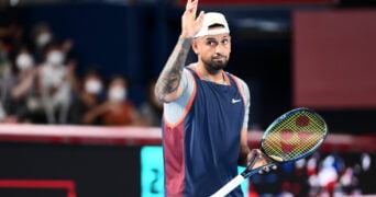 Nick Kyrgios at the 2022 Japan Open in Tokyo