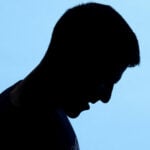 Novak Djokovic practices in Melbourne prior to the 2022 Australian Open