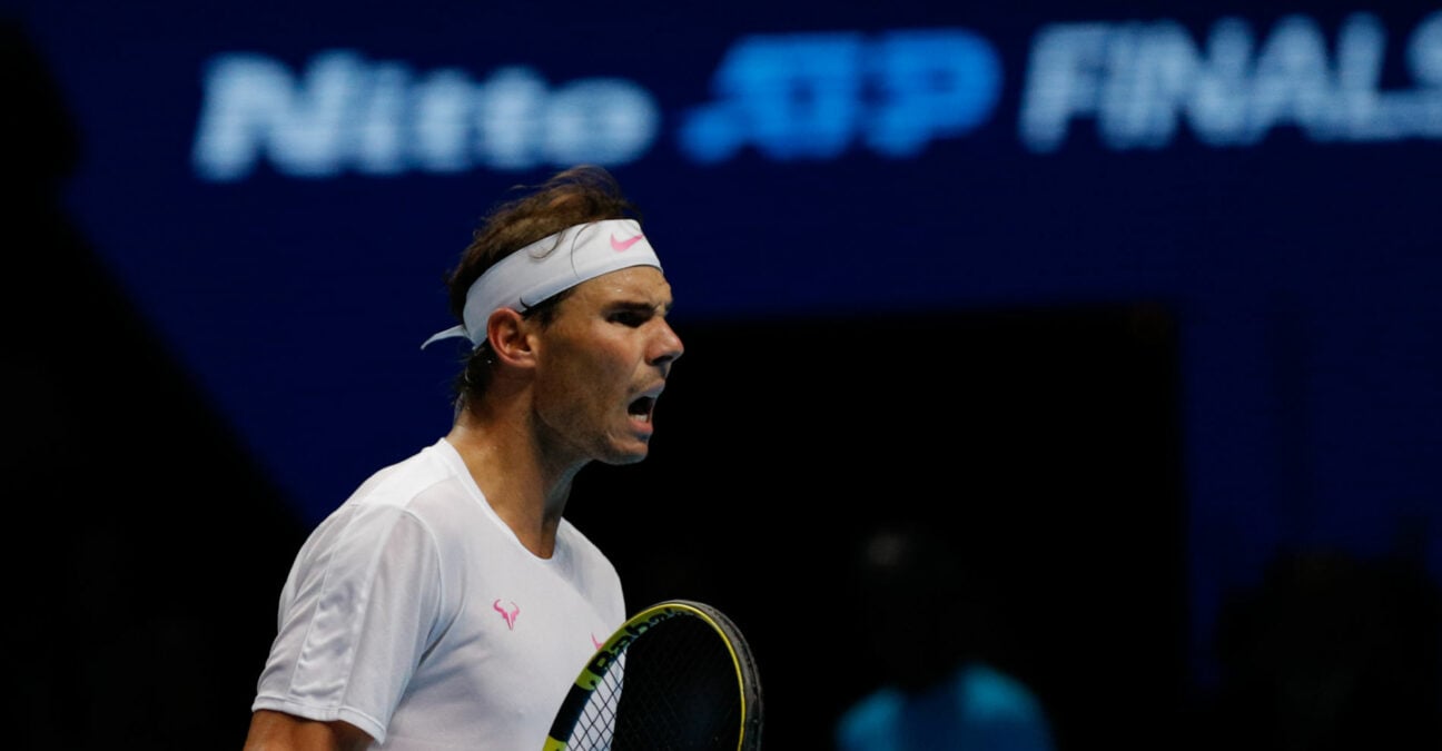Rafael Nadal at the 2019 Nitto ATP Finals in London