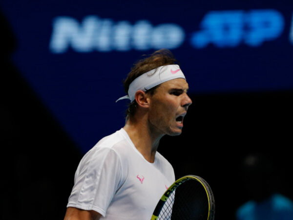 Rafael Nadal at the 2019 Nitto ATP Finals in London