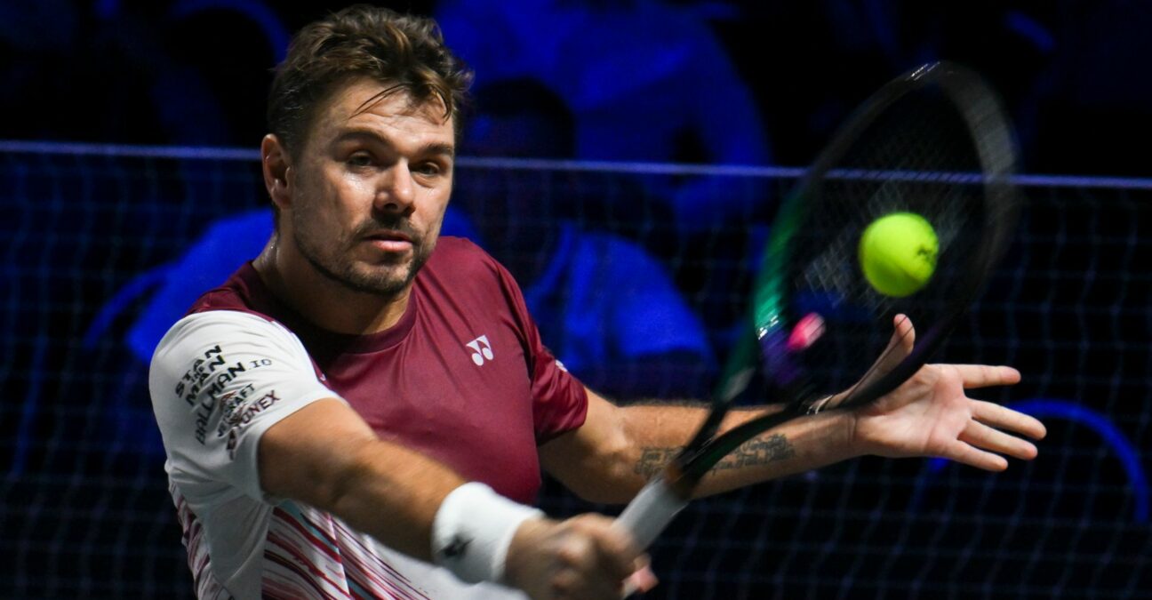 Stan Wawrinka at the 2022 Moselle Open