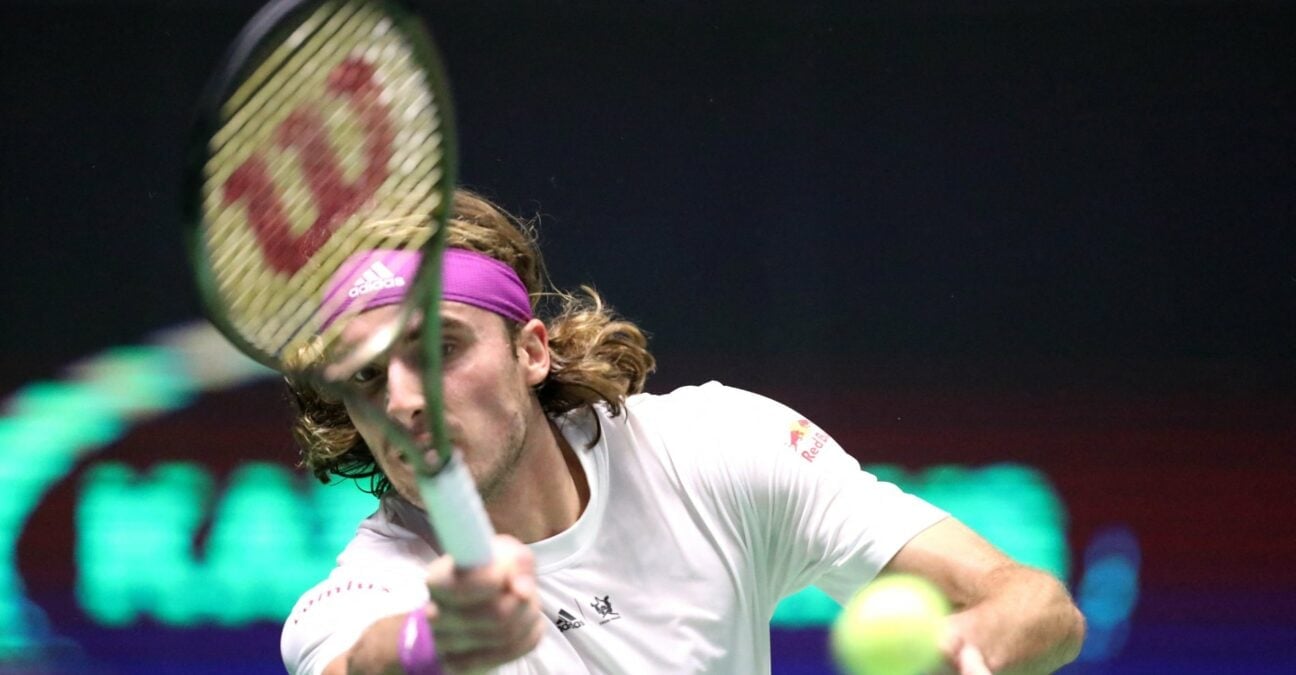 Stefanos Tsitsipas forehand