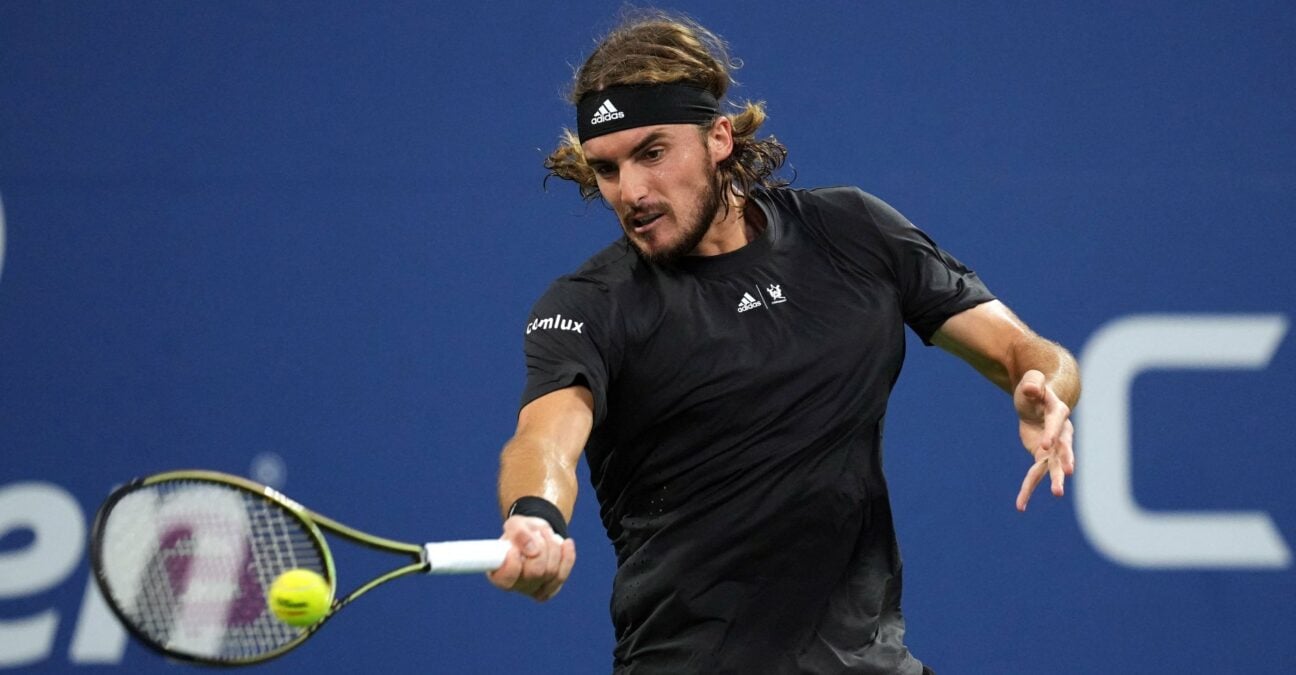 Stefanos Tsitsipas forehand 2022