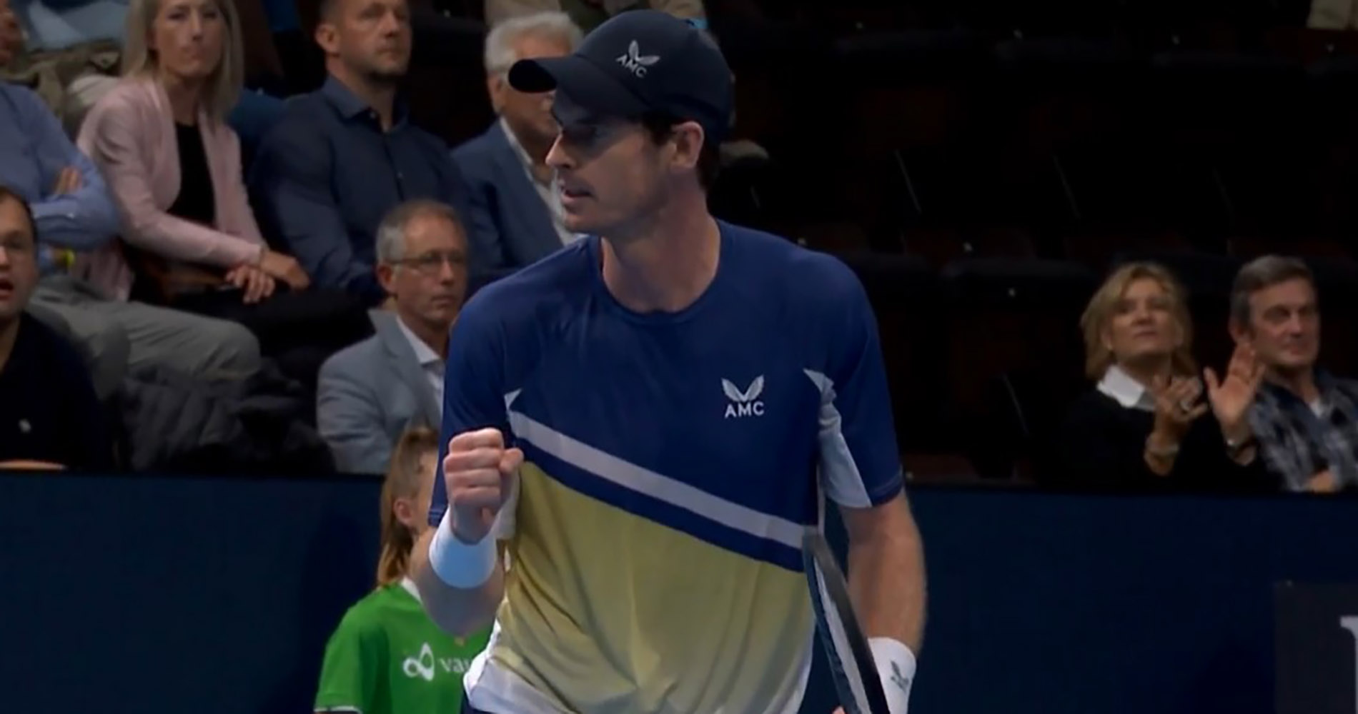 Murray Rappel Late rally helps Murray survive Safiullin in Basel