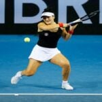 Andreescu at Billie Jean King Cup in Glasgow
