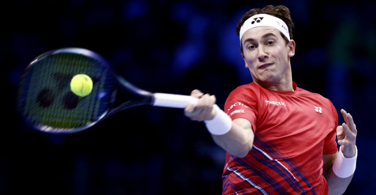 Casper Ruud at the 2022 ATP Finals in Turin