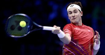 Casper Ruud at the 2022 ATP Finals in Turin