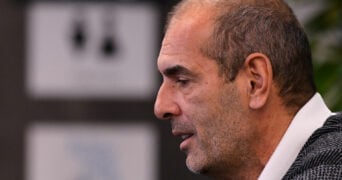 Cedric Pioline at the 2022 Paris Masters