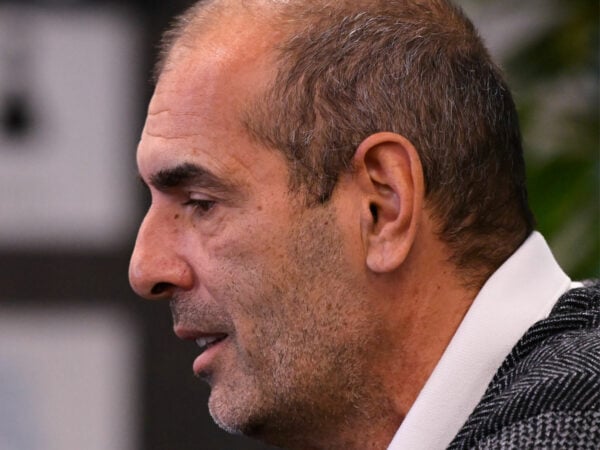 Cedric Pioline at the 2022 Paris Masters