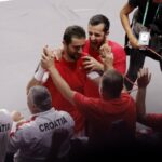Marin Cilic celebration Davis Cup
