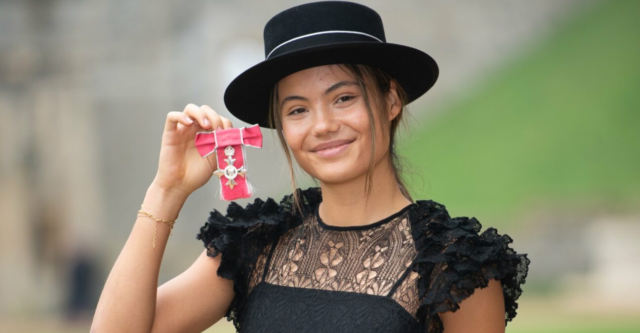 Emma Raducanu MBE