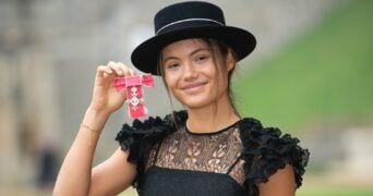 Emma Raducanu MBE