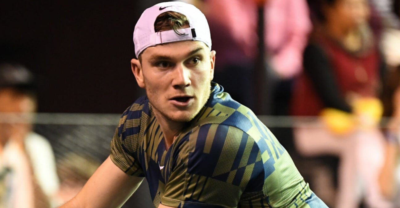 Jack Draper at the 2022 Paris Masters