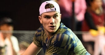 Jack Draper at the 2022 Paris Masters