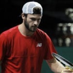 Jack Sock Taylor Fritz at the 2022 Davis Cup in Malaga