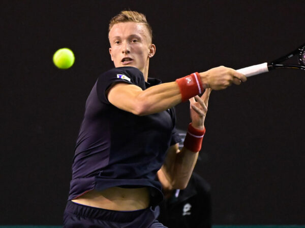 Jiri Lehecka at the 2022 Paris Masters