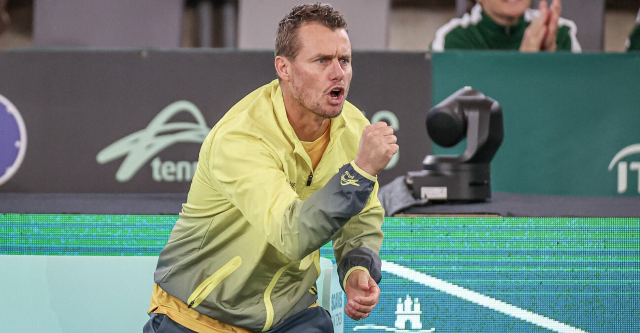 Lleyton Hewitt at the 2022 Davis Cup