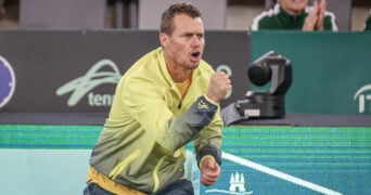 Lleyton Hewitt at the 2022 Davis Cup