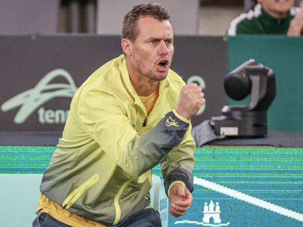 Lleyton Hewitt at the 2022 Davis Cup