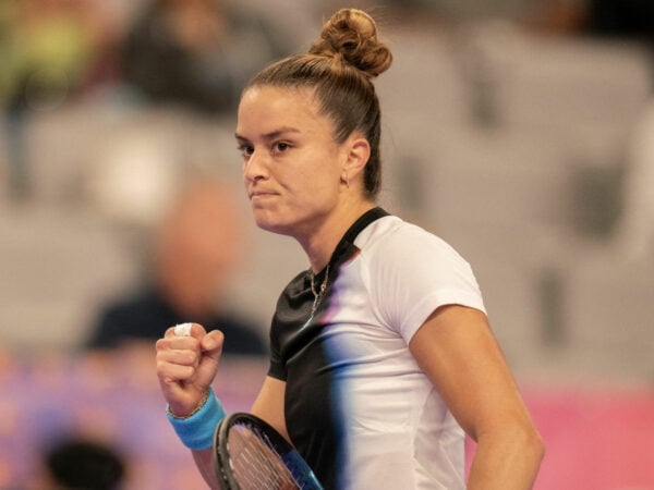 Maria Sakkari at the 2022 WTA Finals in Fort Worth, Texas