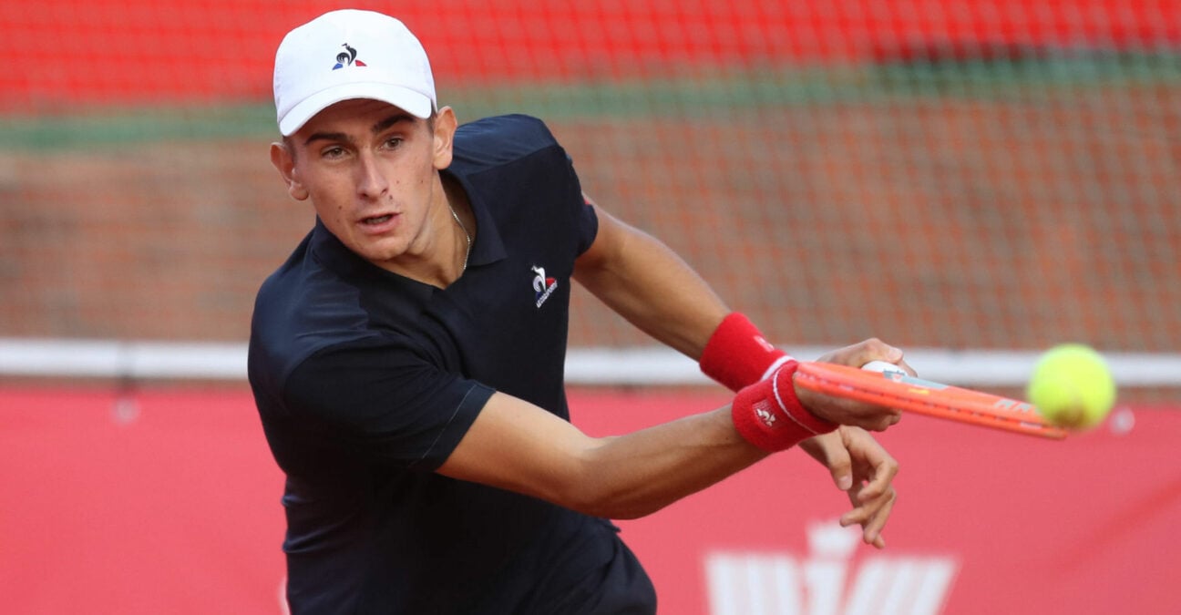 Matteo Arnaldi at the 2022 Szczecin Open
