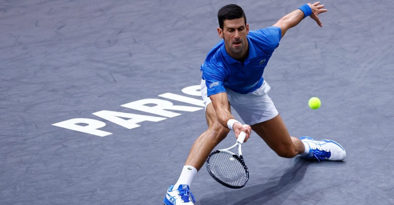 Novak Djokovic Bercy final 2022