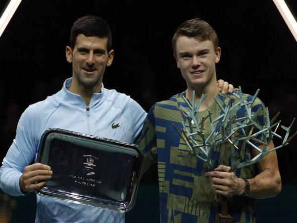 Rune and Djokovic Paris Masters 2022