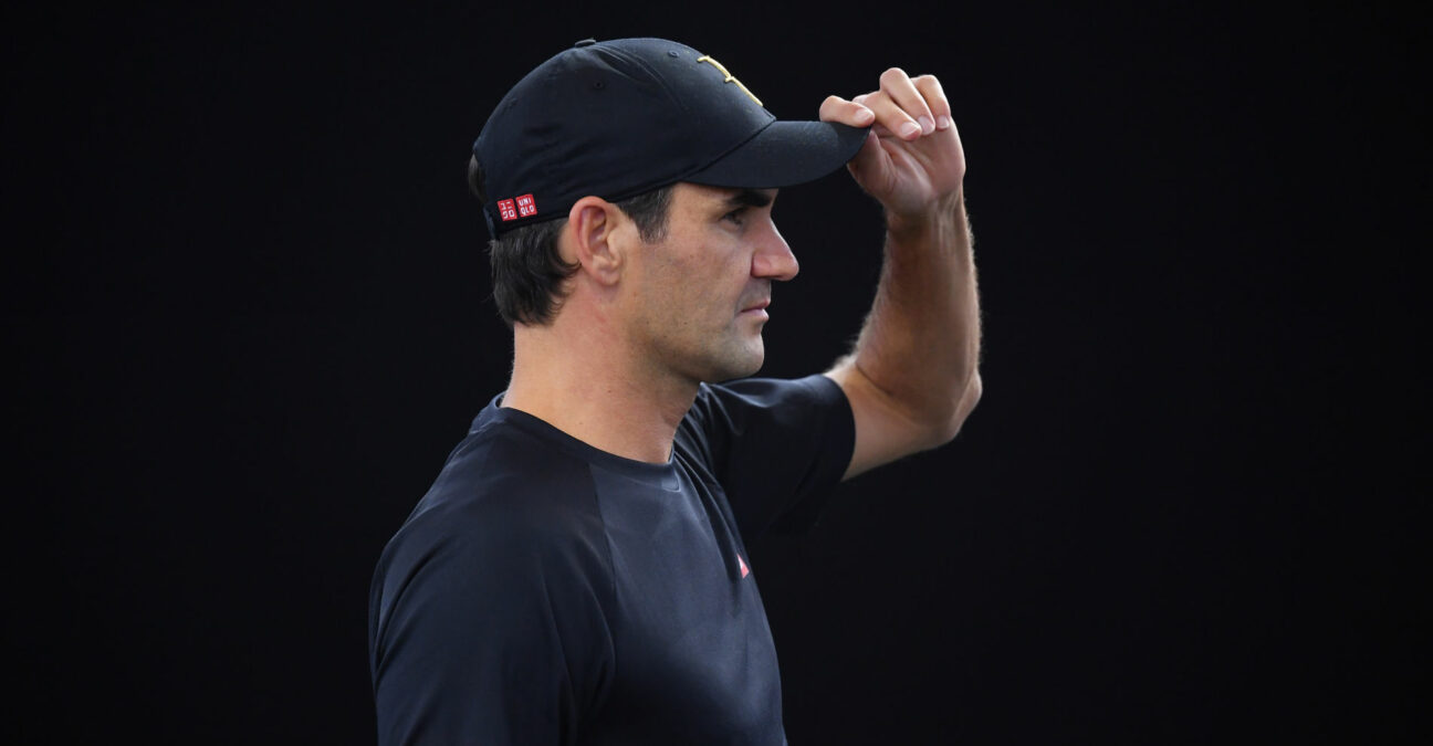 Roger Federer at the 2022 Laver Cup in London