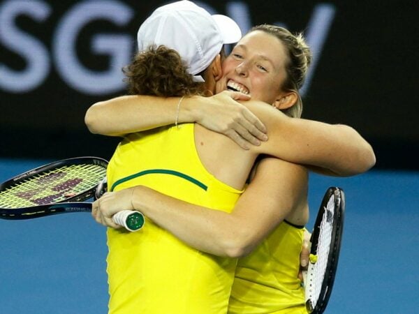 Storm Sanders and Sam Stosur