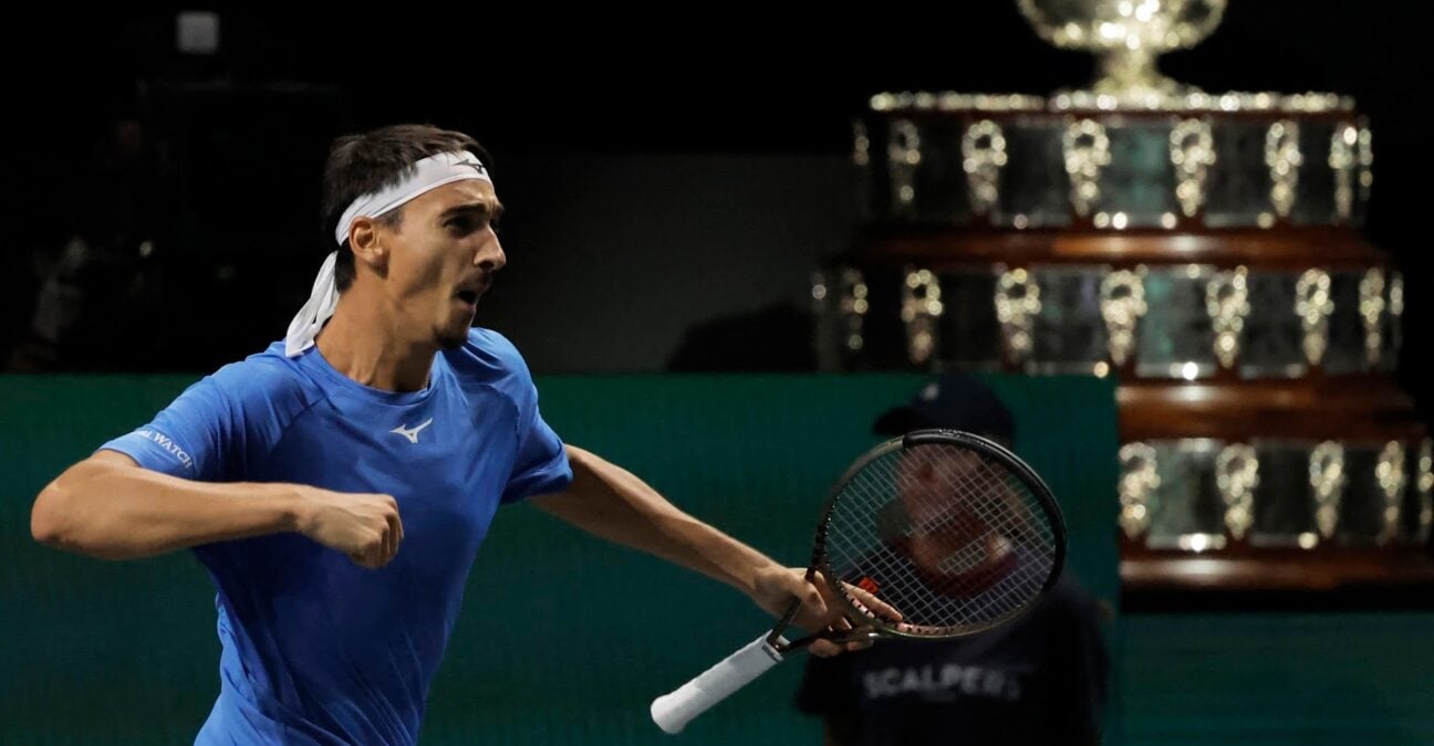 Sonego Davis Cup 2022 (AI / Reuters / Panoramic)