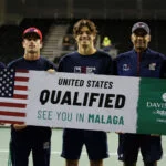 United States Davis Cup team in Glasgow