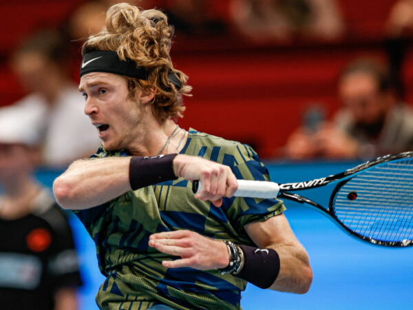 Andrey Rublev at the 2022 Vienna Open
