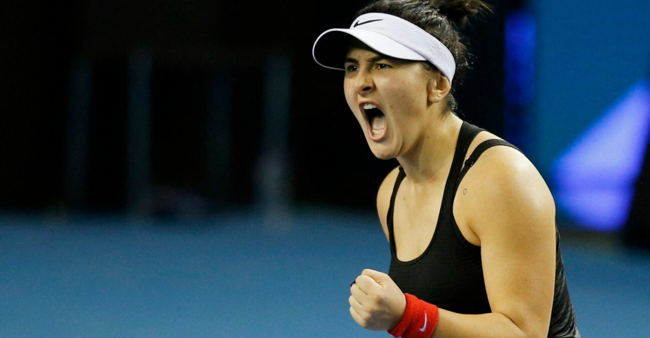 Bianca Andreescu at the 2022 Billie Jean King Cup Finals